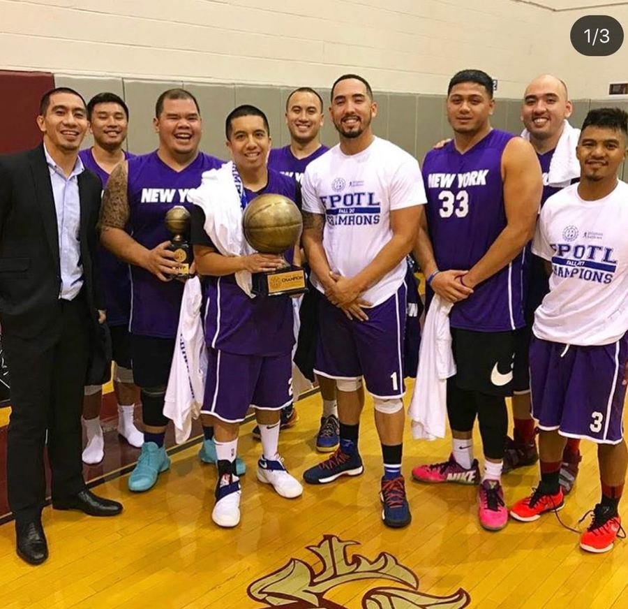 Community league team photo from the early years